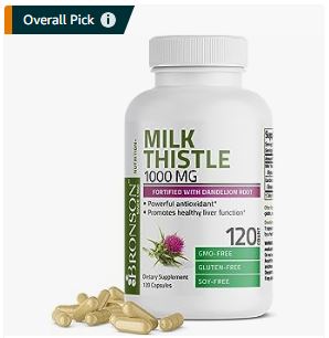 Bronson Milk Thistle 1000mg 복용후기