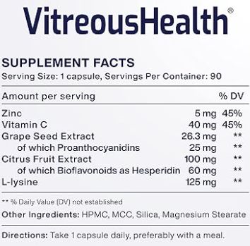 Vitreous Health 비문증 치료 후기