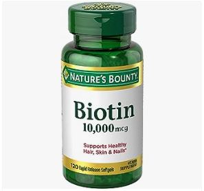 Nature's Bounty 비오틴 10mg 후기