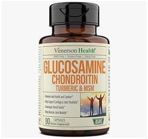 VIMERSON HEALTH Glucosamine Chondroitin MSM Turmeric Boswellia  복용후기